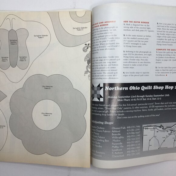 Better Homes Quilt Sampler Quilt Magazine 10 Projects July 2002 Modern Designs - Picture 10 of 14